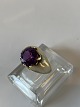 Gold Ladies Ring with Amethyst Stone 14karat
Size 55