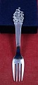 The swineherd 
Child's fork of Danish solid silver 14.8cm