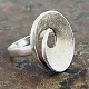Skulpturel ring925s