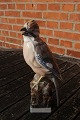 Lyngby porcelain Figurine No 91A, Great Eurasian jay, from Denmark