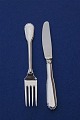 Paris Danish silver flatware, settings luncheon cutlery of 2 pieces