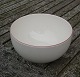 4 all Seasons Danish faience porcelain, red line 
serving bowls No 575 with red edge Ö 14cm