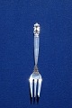 Konge or Acorn Georg Jensen Danish solid silver flatware. Pastry forks 14.2cms