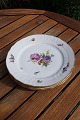 Full Saxon Flower Royal Copenhagen Danish porcelain, dinner plates flat (low profile) 25cm