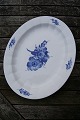 Blue Flower Angular Danish porcelain, oval serving 

dishes 40.5cm