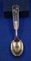 Michelsen Christmas spoon 1937 of Danish gilt 
sterling silver