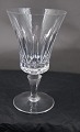 Paris crystal glassware from Denmark. Red wine 
glasses 14.5cm