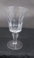 Paris krystalglas fra Lyngby Glasværk. Portvin 
glas 10,5cm
