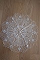 An old table centre /mat RoundMade by handDiameter: 49cmIn a very good condition