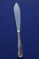 Cohr Dobbeltriflet Danish silver flatware, layer cake knife with serrated edge