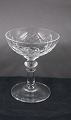 Jaegersborg Danish crystal glassware. Liqueur 
glasses 7.8cm