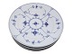 Musselmalet Riflet HotelporcelænFlad middagstallerken 24 cm. #2244