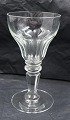 Margrethe glassware by Holmegaard, Denmark. White 
wine glasses 13.8cm