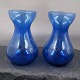 Chubby Hyacinth glasses in blue glass 14cm