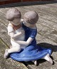 B&G Denmark figurine No 1568, Playing kids