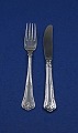 Herregaard Danish silver flatware, settings 
luncheon or dessert cutlery of 2 items