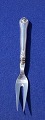 Saksisk Danish silver flatware, carving fork with 
stainless steel 23cm