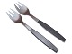 Georg Jensen Sort StrataFrokostgaffel 17,2 cm.