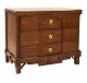 Lorenz Nielsen oak chest of drawers. Denmark circa 1780. H: 85cm. Top: 55x99cm