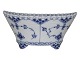 Blue Fluted Full LaceRinsing bowl on four feet