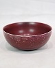 Ceramic Bowl - Model 20.717 - Oxblood Colored Glaze - Axel Salto - Royal Copenhagen