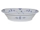 Blue Fluted Halv Lace
Rare oval bowl 24 cm.
