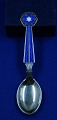 Grann & Laglye Christmas spoon 1954 of Danish gilt 

sterling silver 925S.