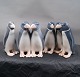 Royal Copenhagen Denmark, figurines Nos 1190, 1283 

&  1284, 3 Penguin figurines