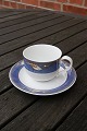 Magnolia Blau dänisch Geschirr, 2tlg. 
Kaffeetassen mit Untere.