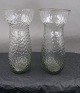Ovale Hyacintglas, Zwiebelglas, Løgglas i 
røgfarvet glas 14,5cm