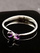 Bent Knudsen  armring med  ametyst