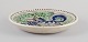 Svend P. Jørgensen, Danish ceramicist.Large unique ceramic bowl with a feline motif.