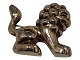 Svensk Tenn
Gilded pewter lion brooch by Anna Petrus from 
around 1920