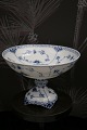 Royal Copenhagen Blue Fluted Half Lace Bowl on Foot.
RC# 1/513...