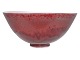 Royal Copenhagen art pottery
Unique red lustre glaze bowl by Nils Thorsson