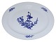 Blue Flower Braided Man with a horn
Large platter 40.8 cm.