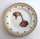 Royal Copenhagen Flora Danica. Mushroom plate. Design #3549. Diameter 25 cm. (1 
quality). Agaricus membranaceus Wahl