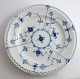 Bing & Grondahl. Blue painted. Dinner plate with lace border. Model 325.6. Diameter 24.5 cm. (1 quality).