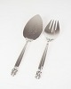 Serving Set – Spade & Fork – Georg Jensen – Sterling Silver – King – Model No. 
193 & 114
