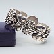 Georg Jensen; 
"Paris" 
bracelet of 
sterling 
silver, No. 30