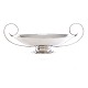 Large silver bowl by A. Michelsen, Copenhagen, dated 1933. H: 12cm. D: 34cm. W: 
859gr