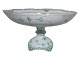 Green Blue Fluted Half Lace with gold trimCake stand from 1898-1923