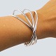 Georg Jensen, Allan Scharff; Alliance armring i sterling ...