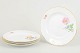 MeissenFour dinner plates, late 19th century.