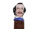 Bottle stopper shaped as a man from around 1890-1900