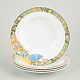 Hutschenreuther, set of 4 deep plates.