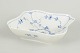 Royal Copenhagen, Blue Fluted Plain square dish.