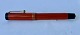 Coral red Parker Duofold fountain pen