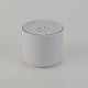 Aluminia saltbøsseBlåkant4,5 cm