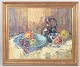 G.W. Hill, oil on canvas, listed Danish artist.